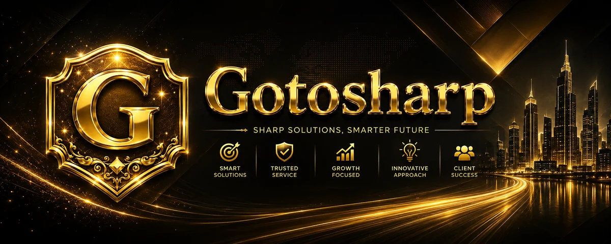 GOTOSHARP sharp solutions smarter future