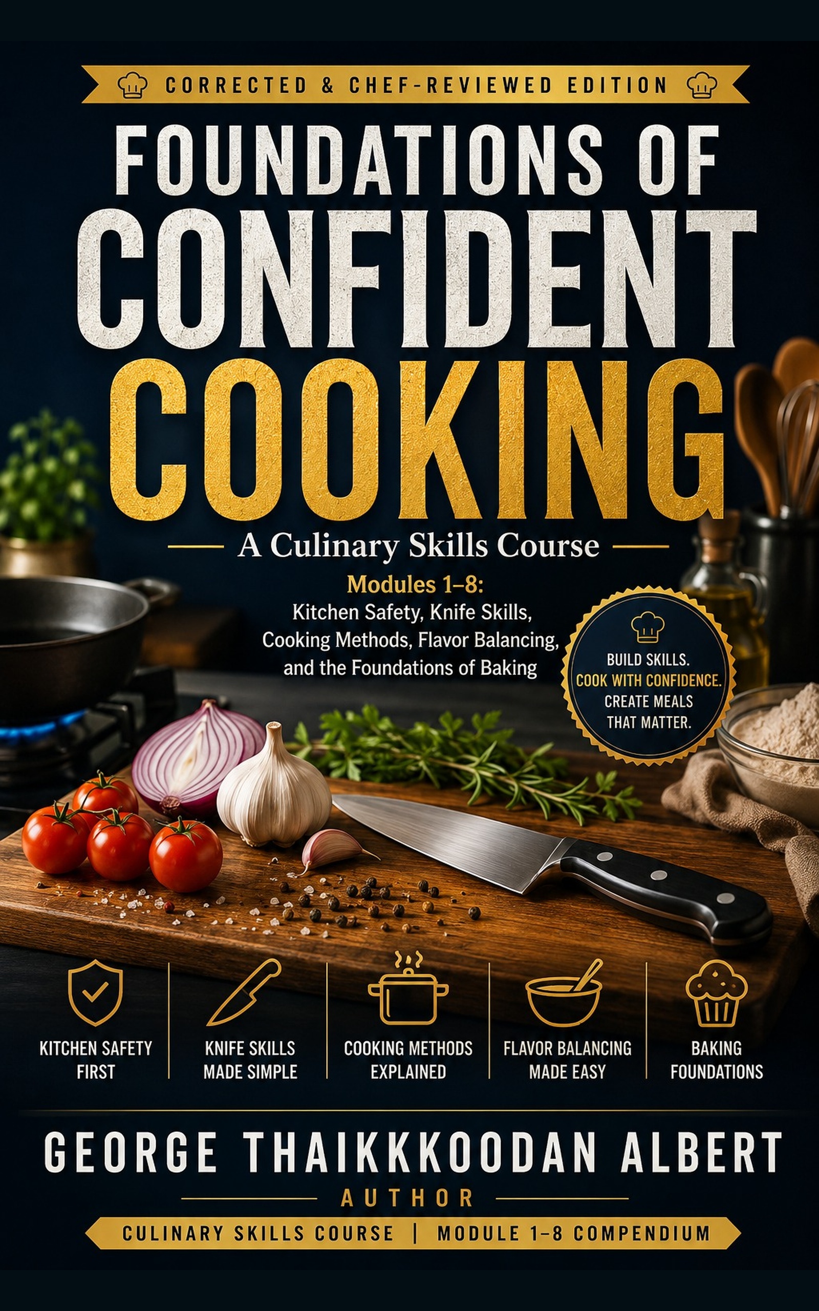 Foundations of Confident Cooking poster