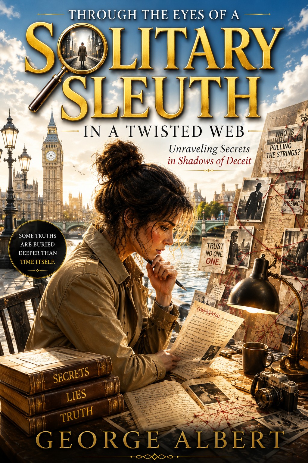Through the Eyes of a Solitary Sleuth in a Twisted Web book cover
